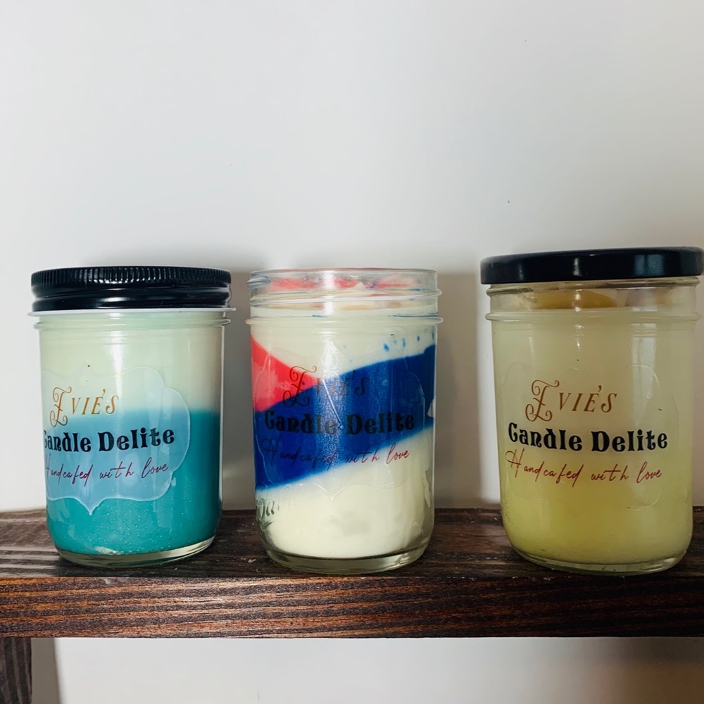 Soy scented candles bundle